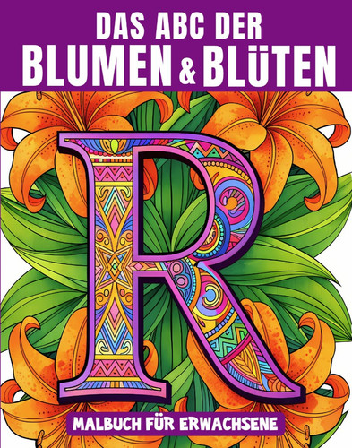 Malbuch erwachsene blüten - malbuch,