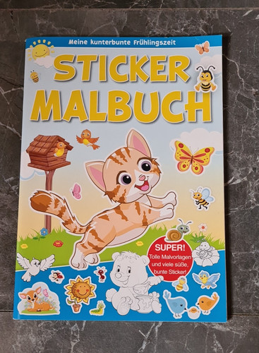 Malbuch sticker - malbuch,
