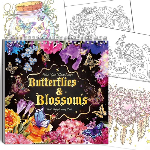 Malbuch für erwachsene blumen - für,