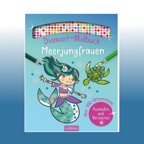 Diamant malbuch meerjungfrauen - diamant-malbuch,