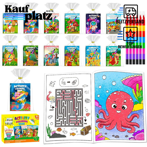Malbücher für kinder - kinder, 12
