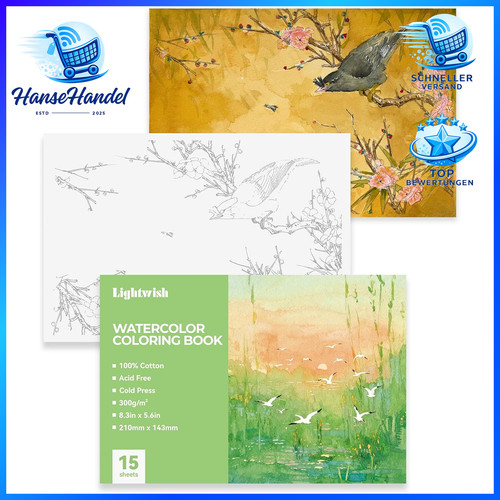 Aquarell malbuch für - aquarell-malbuch,