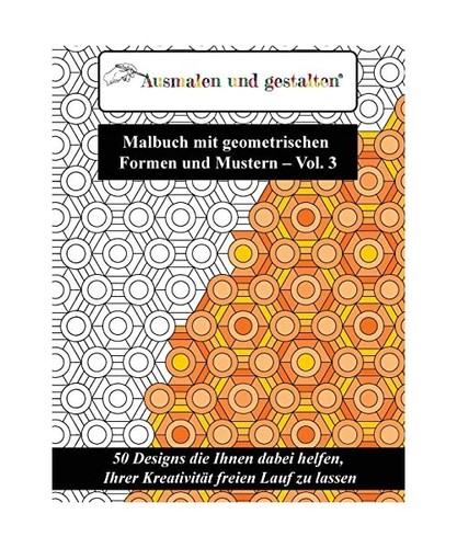 Malbuch mit geometrischen