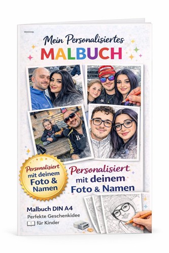 Personalisiertes malbuch mit - malbuch,