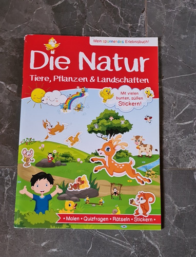 Malbuch die natur - malbuch,