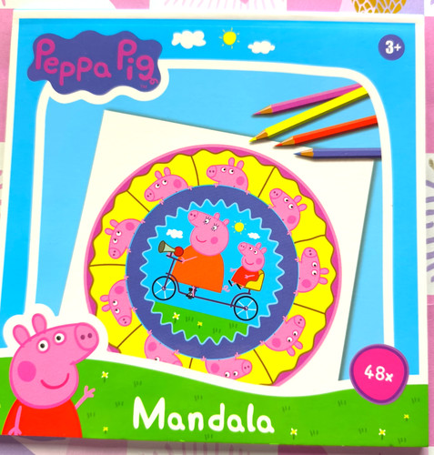 Malbuch mandala peppa pig für - malbuch,