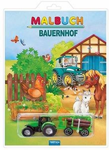 Malbuch bauernhof mit 2 - bauernhof:,