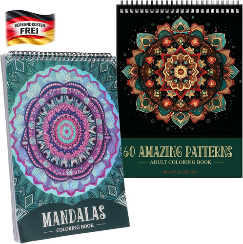 Malbuch set für erwachsene - malbuch,