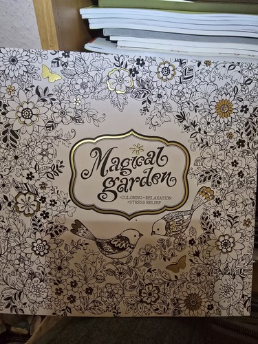 Malbuch magical garden - malbuch,