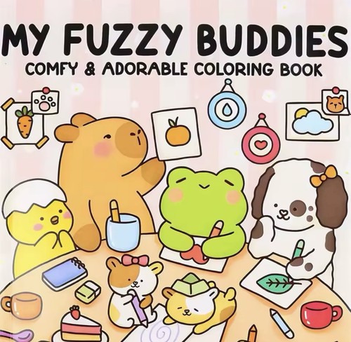 Fuzzy buddies malbuch - buddies,