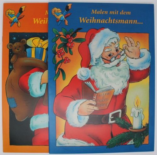 Malbuch weihnachten din - 2x, a4