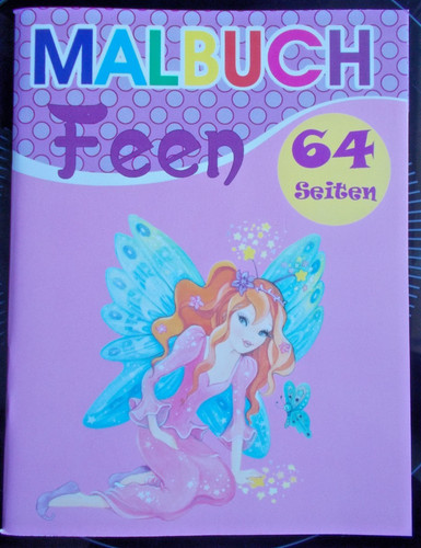 Malbuch feen fee seiten - a5,
