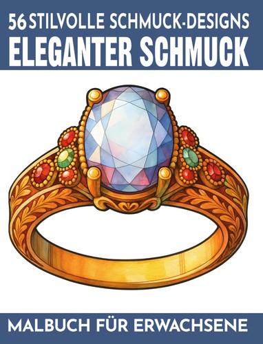 Malbuch erwachsene schmuck - erwachsene,