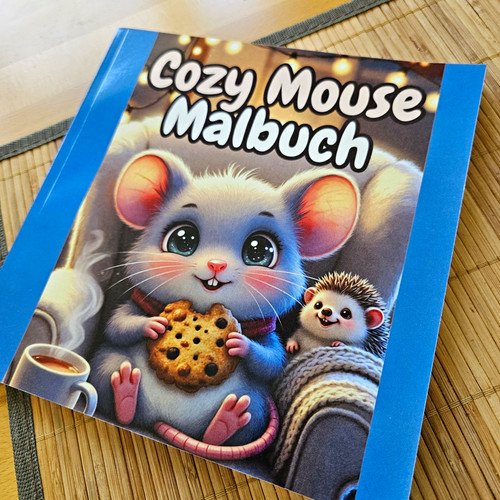 Cozy mouse malbuch - cozy,