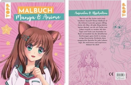 Malbuch manga anime das - &,