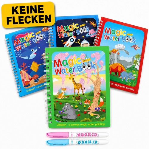 Wassermalbuch kinder set - kinder,