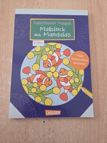 Block mandala malblock - block, malbuch