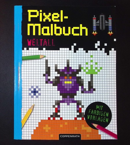 Pixelmalbuch weltall - -,