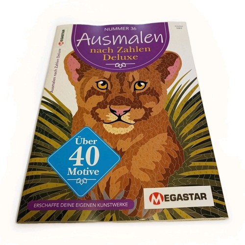 Ausmalen nach zahlen deluxe - ausmalen,