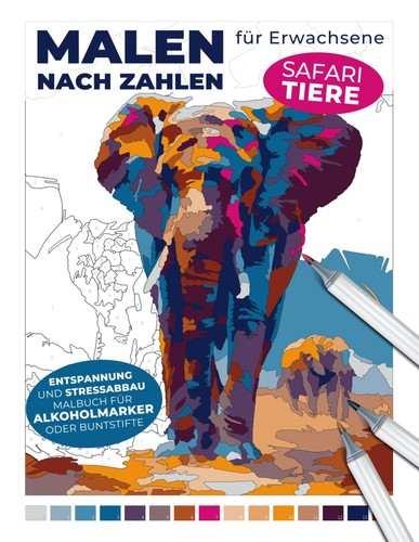 Malen nach zahlen safari - nach,
