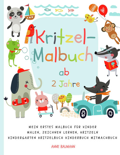 Kritzel malbuch jahre - kritzel-malbuch, 2