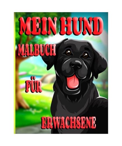 Mein hund malbuch für - mein,