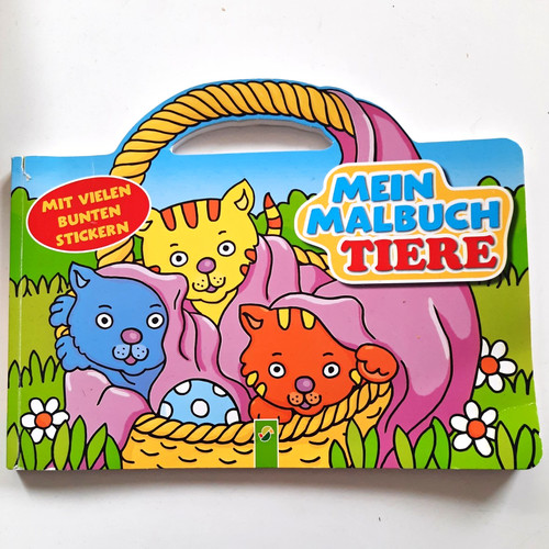 Malbuch tiere für kinder - tiere,