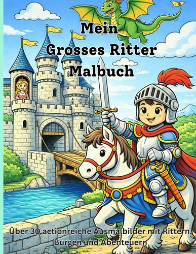 Ritter malbuch für - ritter, 30