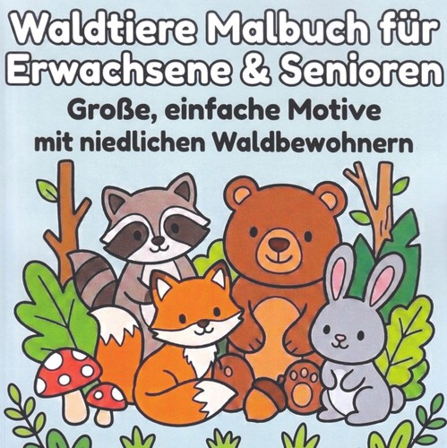 Waldtiere malbuch für - waldtiere,