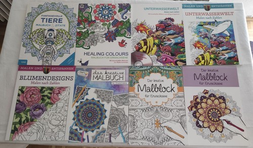 Malbücher mandala blumen - 8,