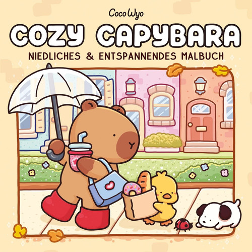 Cozy capybara malbuch für - cozy,