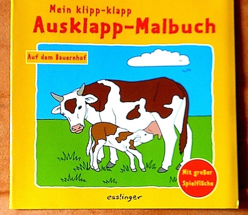 Kinder ausklapp malbuch - ausklapp-,