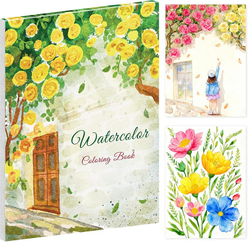 Aquarell malbuch für - malbuch,