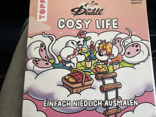 Diddl cosy life malbuch - cosy,