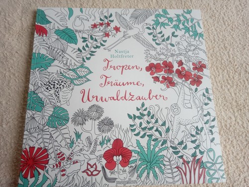 Malbuch erwachsene neu - neu, tropen