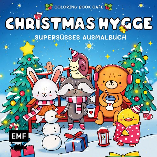Cozy coloring christmas - cozy,