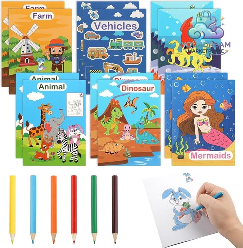 Malbücher kinder set - malbücher, mini