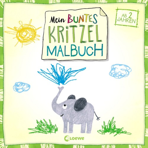 Mein buntes kritzel malbuch - mein, kritzel-malbuch