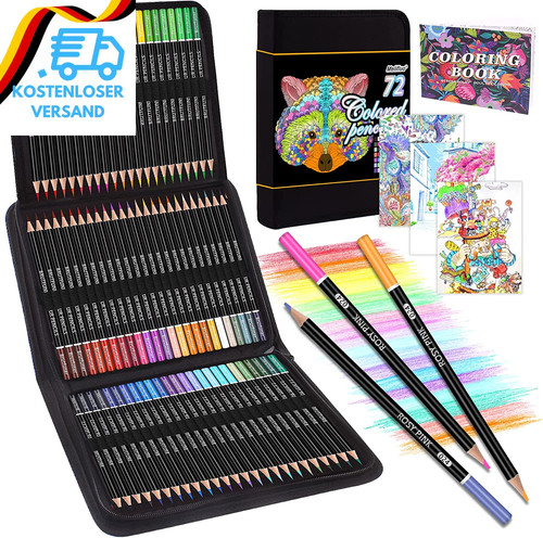 Buntstifte set malbuch - 72,