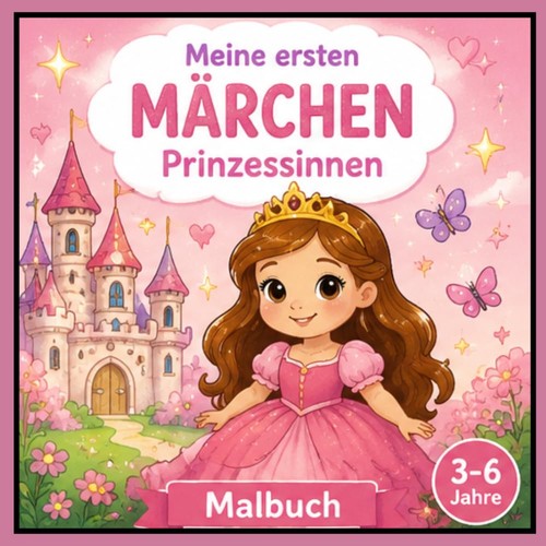 Prinzessinnen malbuch erste - prinzessinnen, malbuch: