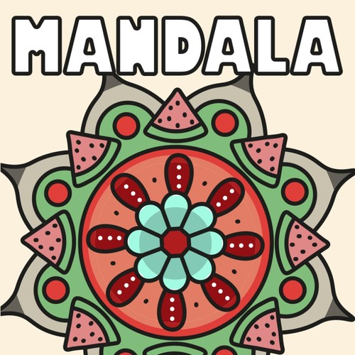Mandala malbuch große motive - mandala,