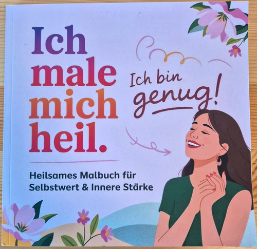 Ich male mich - –, malbuch
