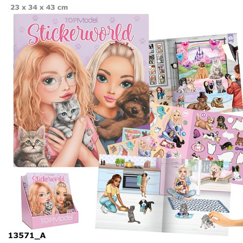 Topmodel stickerworld kitty - topmodel,