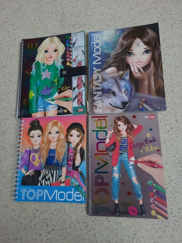 Set topmodel top model malbuch - topmodel,