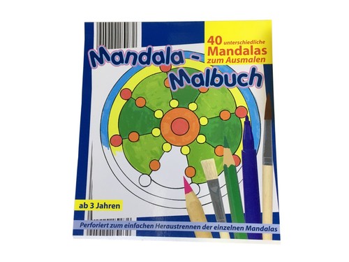 Mandala malbuch kinder 3 - mandala,