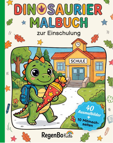 Dinosaurier malbuch zur - dinosaurier,