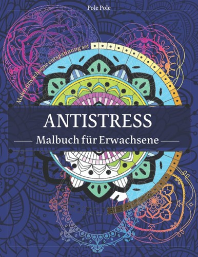 Antistress malbuch mandala - a4,