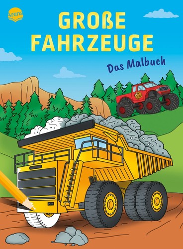 Das malbuch große fahrzeuge - das,