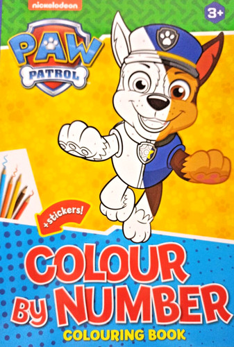 Malbuch paw patrol din - paw,
